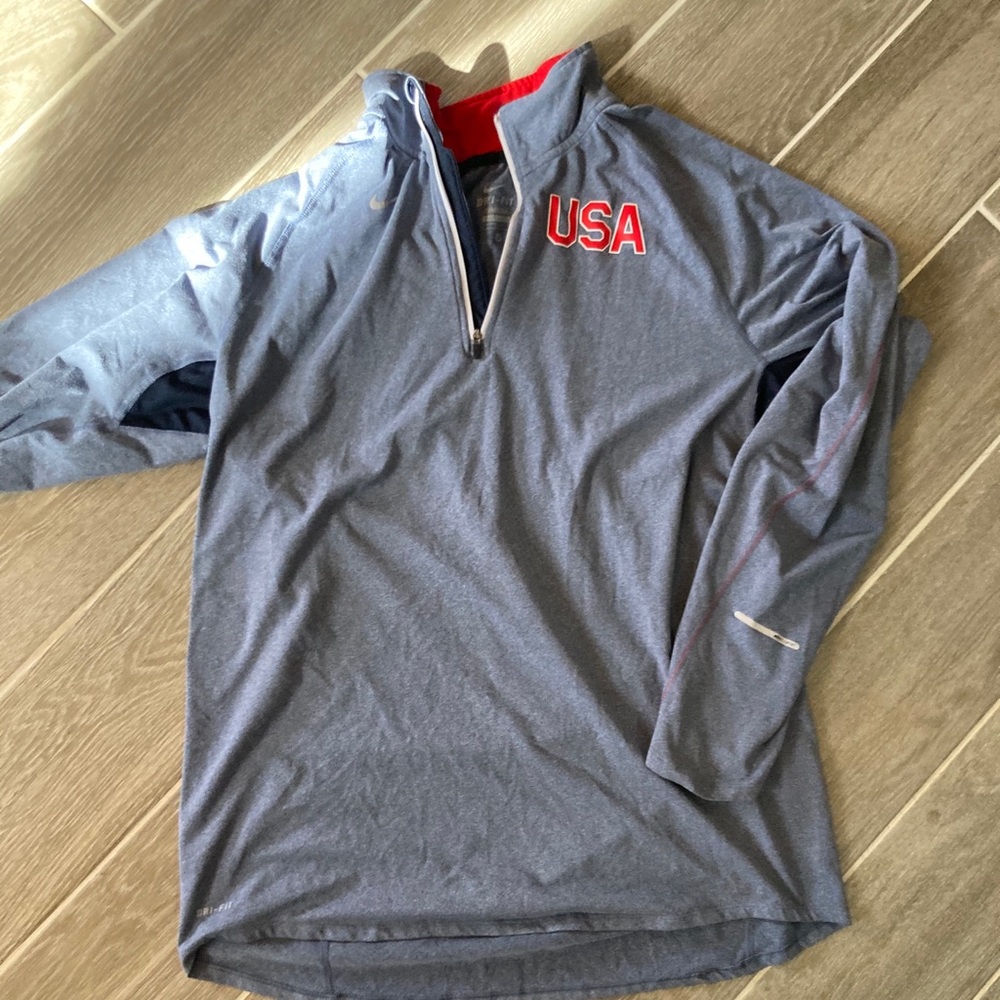 Men’s Nike USA Quarter zip